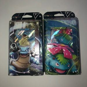 Venasaur V & Blastoise V box